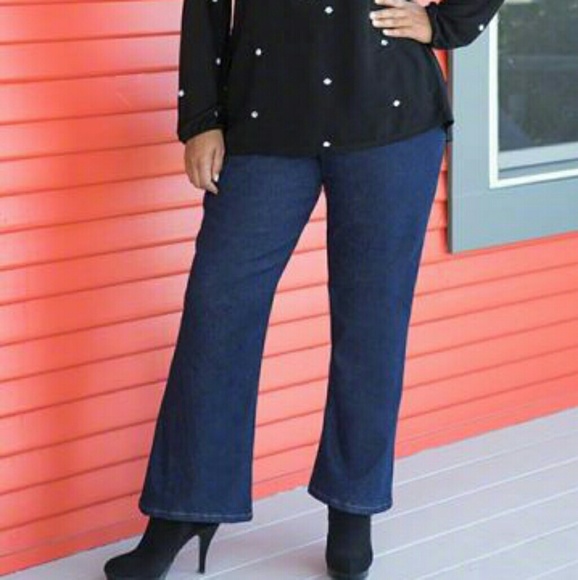 m.i.b plus size Denim - M.i.b. relaxed fit 3x stretch denim jeans